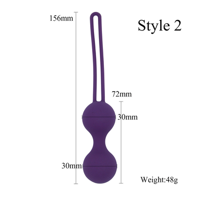 Silicone Vagina Stress Therapy Training Kegel Ball Sex Toy for Woman