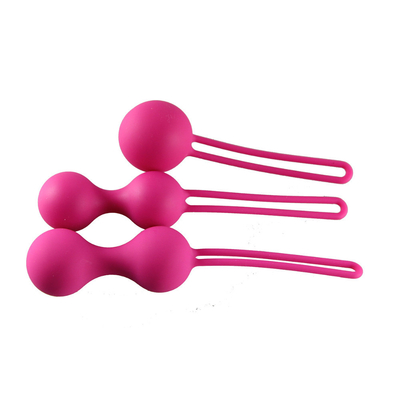Silicone Vagina Stress Therapy Training Kegel Ball Sex Toy for Woman