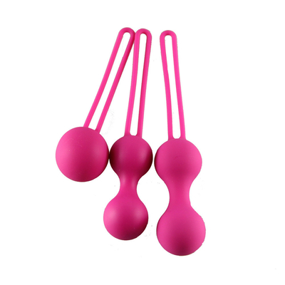 Silicone Vagina Stress Therapy Training Kegel Ball Sex Toy for Woman