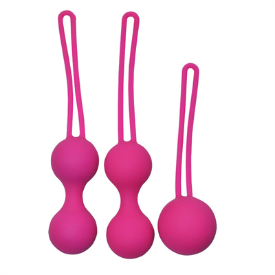 Silicone Vagina Stress Therapy Training Kegel Ball Sex Toy for Woman
