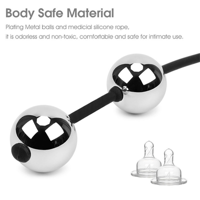 Body Safe Metal Heavy Pleasure Balls Vaginal Balls Unisex Anal Beads