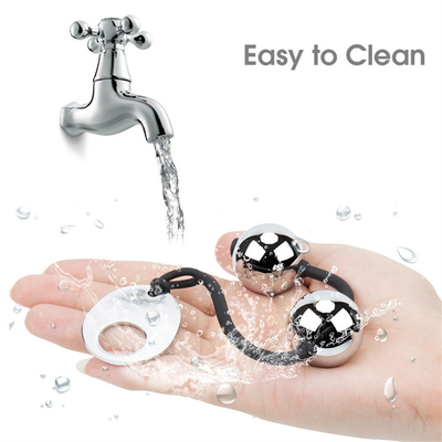 Body Safe Metal Heavy Pleasure Balls Vaginal Balls Unisex Anal Beads