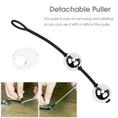 Body Safe Metal Heavy Pleasure Balls Vaginal Balls Unisex Anal Beads
