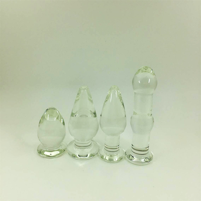 Best Selling Glass Anal Butt Plug For Couple