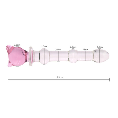 Sex Toys New Designs Glass Anal Plug Sex Toy Anal Beads Butt Plug Sex Toys for Women Anal Plugs