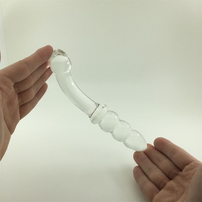 Glass Dildo Penis Crystal Anal Beads Butt Plug Glass Dildo For Women