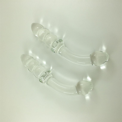 Glass Dildo Penis Crystal Anal Beads Butt Plug Glass Dildo For Women