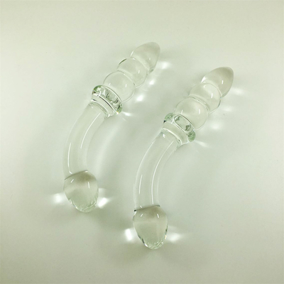 Glass Dildo Penis Crystal Anal Beads Butt Plug Glass Dildo For Women