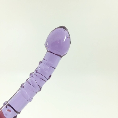 Double Heads Butt Plug Anal Plug Butt Glass Butt Plug with Inner Screw Design Distributed to Worldwide Glass Dildos