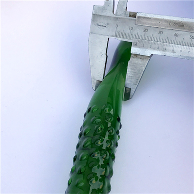 Crystal Penis Anal Butt Plug G-Spot Clitoral Masturbation Eggplant Glass Dildo For Women