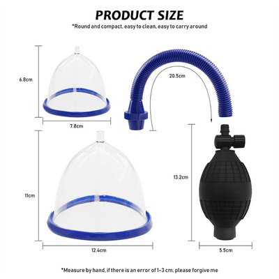 Arepermanent Rresult Breast Pump Enhancement Vacuum Enlarger Bra Massager Cupping Body Machine