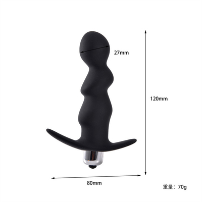 Silicone Dildo Vibrator Male Prostate Massage Anal Plug G Spot Butt Plug For Men