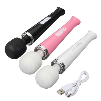 Rechargeable Wireless Handheld Vibrating AV Wand Massage Stick Sex Toys Silicone AV Vibrator