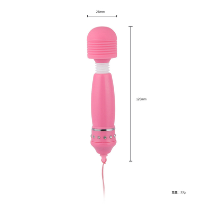 Hot Selling Sex Massage Vibrators Women Vibrating Vagina Toys Av Vibrator With Plastic Diamond For Women Sex Love