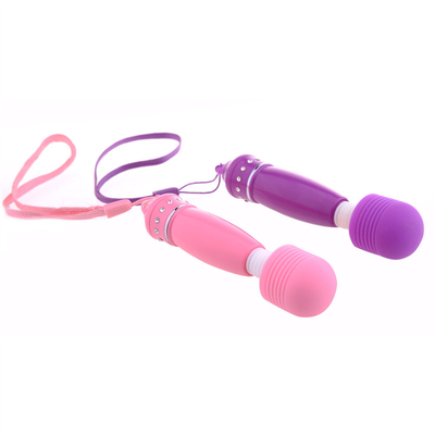 Hot Selling Sex Massage Vibrators Women Vibrating Vagina Toys Av Vibrator With Plastic Diamond For Women Sex Love