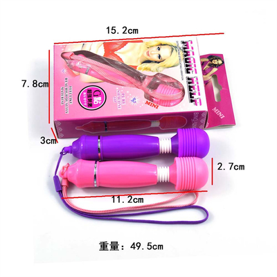 Hot Selling Sex Massage Vibrators Women Vibrating Vagina Toys Av Vibrator With Plastic Diamond For Women Sex Love