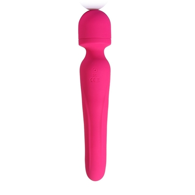 Heating AV Wand Vibrator Massager Waterproof Soft Dildo Vibrator Sex Toy For Woman