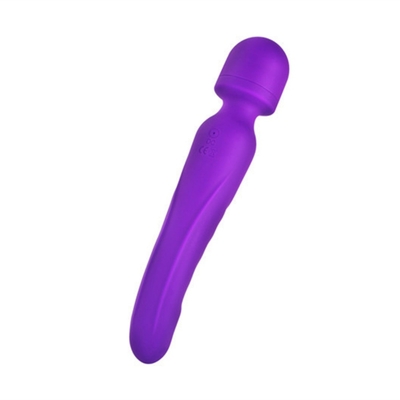 Heating AV Wand Vibrator Massager Waterproof Soft Dildo Vibrator Sex Toy For Woman