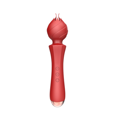 2023 Wholesale Handheld Body Massager Pussy G-Spot Vibrations Av Wand Masturbation Tongue Vibrator Sex Toys for Woman