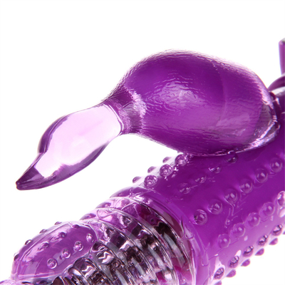 Rechargeable Thrust Rotation G Spot Dildo Dual pussy Rabbit sex vagina Vibrator for Women Female Clitoris Sex Toy