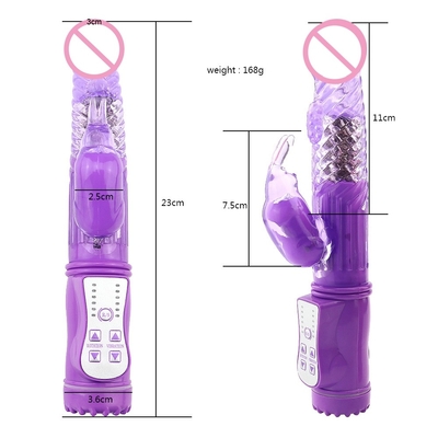 Rotatable rabbit vibrator Huge vibrating dildo Sex Toys Dildo for Women