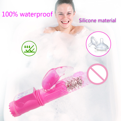 Rotatable rabbit vibrator Huge vibrating dildo Sex Toys Dildo for Women