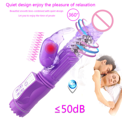 Rotatable rabbit vibrator Huge vibrating dildo Sex Toys Dildo for Women