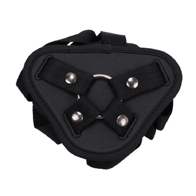 Lesbian Leather Artificial Harness Hollow Strap on Pants Dildo Belt