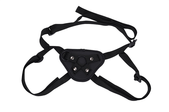 Lesbian Leather Artificial Harness Hollow Strap on Pants Dildo Belt