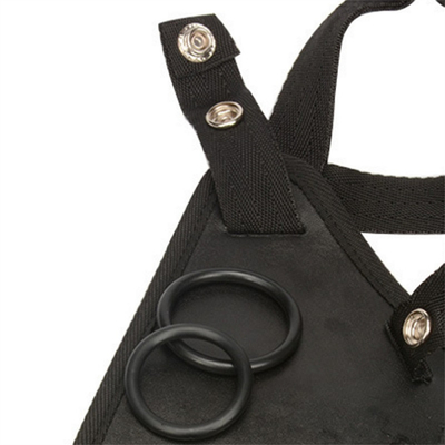 Lesbian Leather Artificial Harness Hollow Strap on Pants Dildo Belt