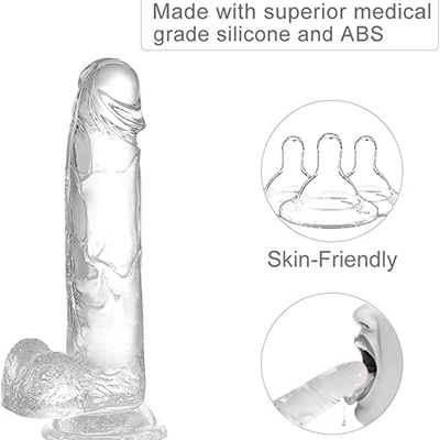 Hot Sale Big Size Plastic Sex Toy Penis for Woman