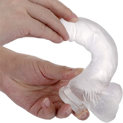 Hot Sale Big Size Plastic Sex Toy Penis for Woman