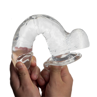 Hot Sale Big Size Plastic Cheap and Colorful Dildo TPE Realistic Huge Artificial Penis for Women Sex Toy Penis for Woman