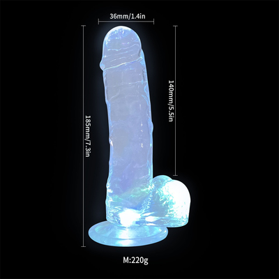 Hot Sale Big Size Plastic Cheap and Colorful Dildo TPE Realistic Huge Artificial Penis for Women Sex Toy Penis for Woman