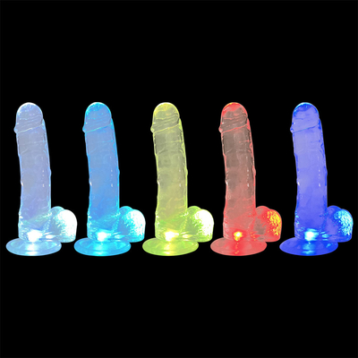 Hot Sale Big Size Plastic Cheap and Colorful Dildo TPE Realistic Huge Artificial Penis for Women Sex Toy Penis for Woman