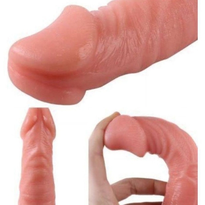 Stepless TPE Penis Vibrator Artificial Penis For Female