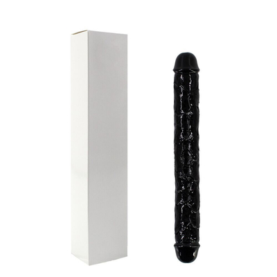 Super Soft TPE TWO-HEADED Dildo Realistic Sex Toy Penis For Woman