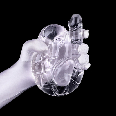 Medical TPE Dildo U-Shaped Dildo Double Head Penis For Women's Masturbation