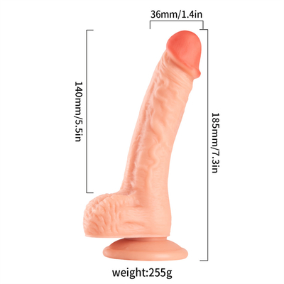 Hot Selling Pvc Material Dildo Sex Toys For Men And Women Adult Sex Toys Masturbators