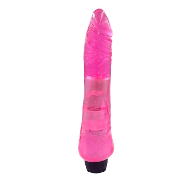 G Spot Clitoral Stimulator Silicone Jelly Vibrator Dildo For Women