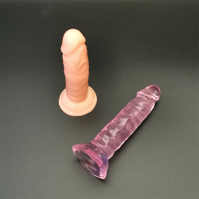 Jelly Small Dildo Suction Cup Female Masturbation Realistic Penis G-spot Orgasm Anal Plug Sex Toys for Women Adult Produ