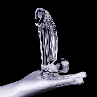 Realistic Dildos Clear Dildo with Suction Cup Hands-Free Sex Toy Jelly Dildo Body-Safe Material and Adult Sex Toys for W