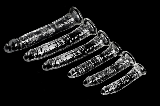 G Spot Realistic Jelly Dildo with Strong Suction Cup Flexible Penis Harness Compatible Anal Adult Sex Toys for Women