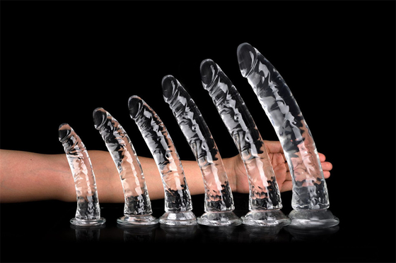 G Spot Realistic Jelly Dildo with Strong Suction Cup Flexible Penis Harness Compatible Anal Adult Sex Toys for Women