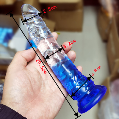 Dildos artificial rubber penis Suction Cup Penis Phallus Realistic Dildo Vibrator Sex Toys For Women