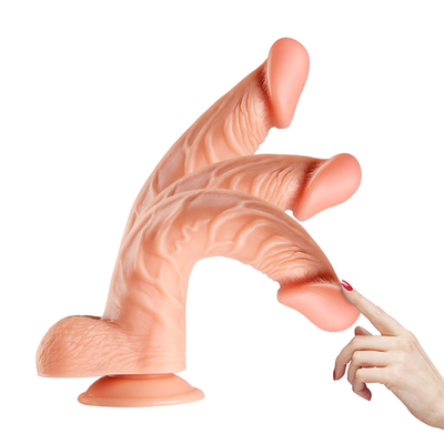 Soft Jelly Artificial Penis Different Sizes Dick Toy for Adult Colorful Crystal Rubber Penis Big Realistic Dildo For Wom