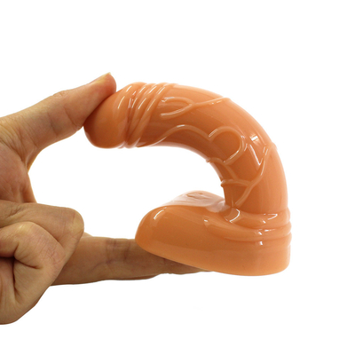 Realistic Mini Size 11cm Anal Dildo with Suction Cup Vagina Dildo Silicone Free Sample Product Sex Male Dildo