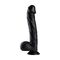12 Inches Big Black Giant Dildo Realistic For Women Sex, PVC Dildo With Strong Suction Cup