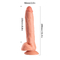 OEM Wholesale Medical PVC TPE Silicone 12 Inch Big Dildo XXL Sex Toy for Women