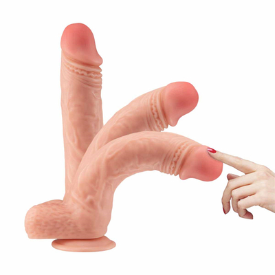 Top Selling Huge Realistic Dildos for Women PVC Dildo Artificial Penis with Suction Cup